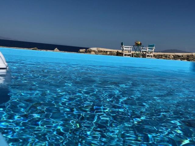 ホテル Poseidon Secret Blue Pools オルノス エクステリア 写真