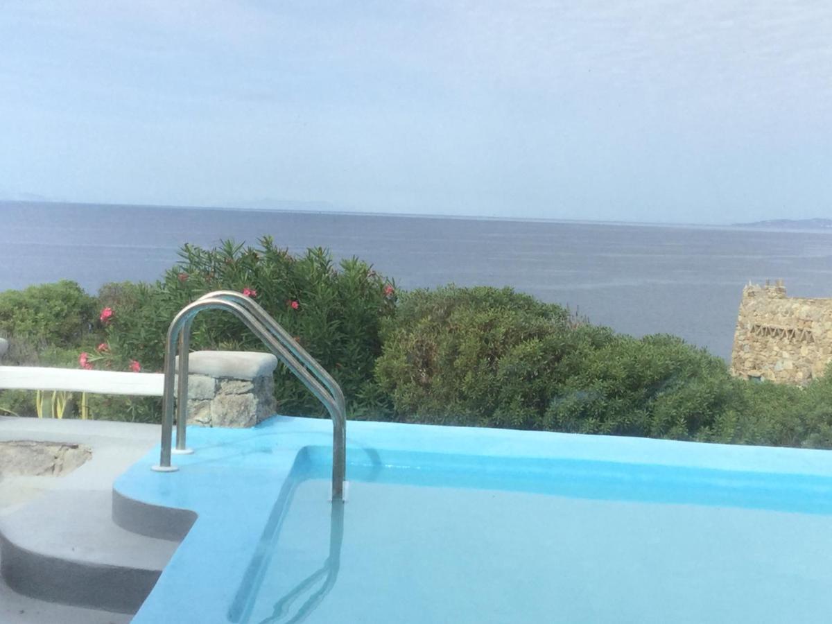 ホテル Poseidon Secret Blue Pools オルノス エクステリア 写真