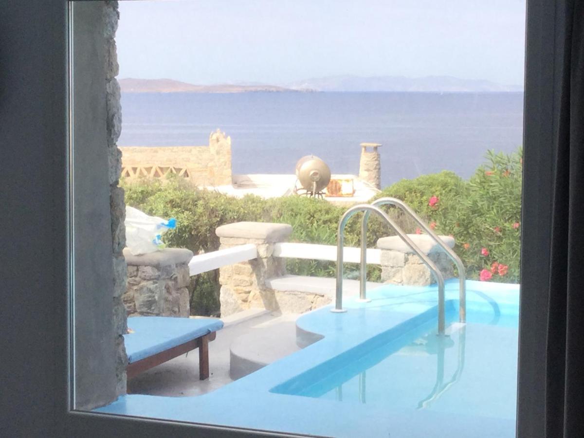 ホテル Poseidon Secret Blue Pools オルノス エクステリア 写真