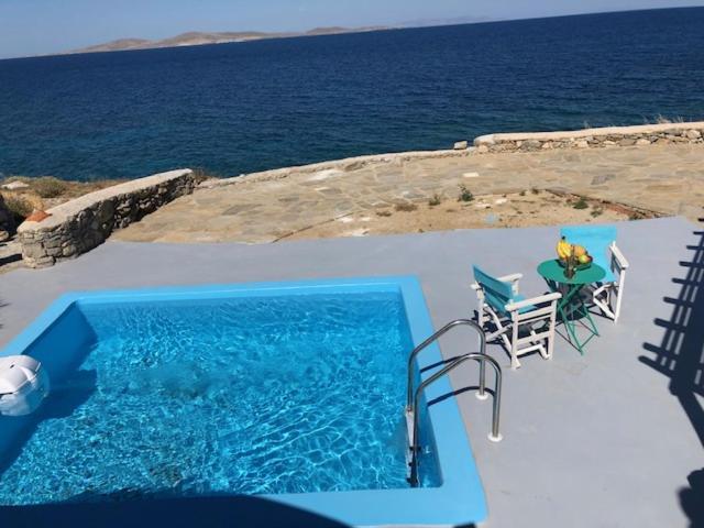 ホテル Poseidon Secret Blue Pools オルノス エクステリア 写真