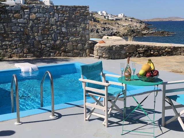 ホテル Poseidon Secret Blue Pools オルノス エクステリア 写真