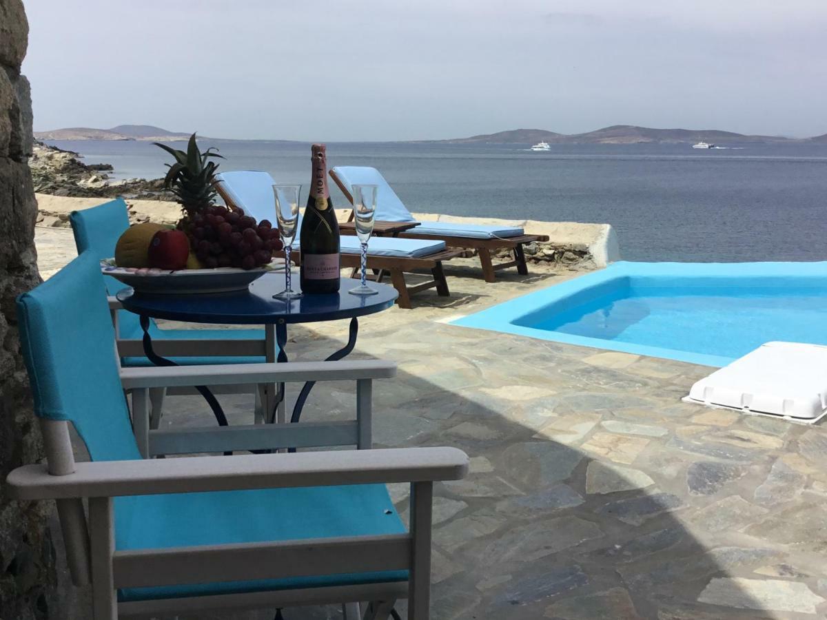 ホテル Poseidon Secret Blue Pools オルノス エクステリア 写真